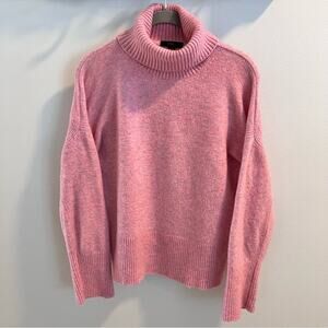 J.Crew Pink Turtleneck Pullover Sweater Size XS